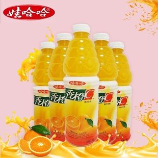 橙汁饮料一整箱聚会果汁饮品 6大瓶装 夏季 香橙C1.5L 娃哈哈新品