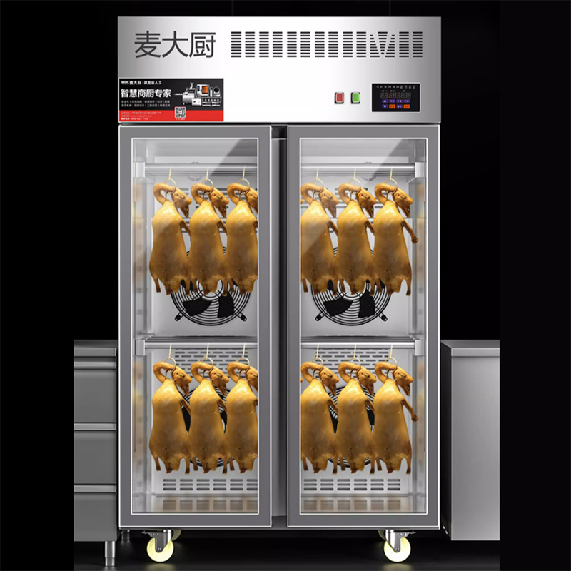 烤鸭风干晾胚柜晾鸭柜商用烧鸭烧腊烧鹅智能鸭胚吹干烘干机
