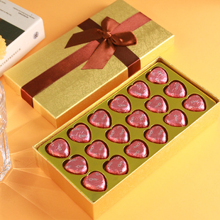 德芙巧克力礼盒520情人节礼物送女友心形糖果零食浪漫生日伴手礼