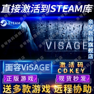 CDKEY国区全球区电脑PC中文游戏外观外表 面容Visage激活码 Steam正版