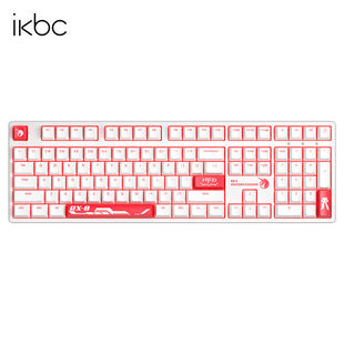 ikbc高达独角兽键盘机械键盘键盘机械游戏键盘办公键盘机械键盘红
