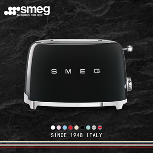 SMEG 斯麦格烤面包机TSF01家用加热多士炉吐司机多功能小型早餐机