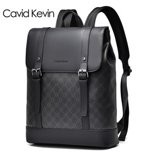 Cavid Kevin欧美男士 学生书包 双肩包背包休闲电脑旅行包潮流时尚