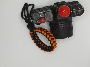 极摄家适用于佳能R10索尼A7M4富士XT30尼康Z62手工编织相机手腕带