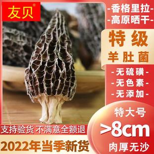 羊肚菌干货特级500g云南特产香格里拉营养菌菇类可礼盒非新鲜野生