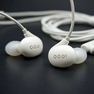 语音带麦通话耳机低频 国产之骄傲iQOO耳机L弯头插针入耳式 原装