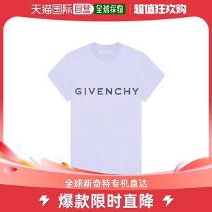 香港直邮潮奢 女士水钻棉质修身 恤 Givenchy