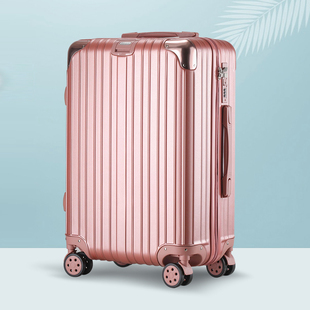 箱学生旅行箱 拉链箱万向轮纯色潮流密码 ELLE行李箱男女通用时尚
