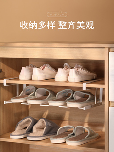 柜专用隔板分层高靴挂架4323 长筒靴收纳架防皱防变形靴子支撑架鞋