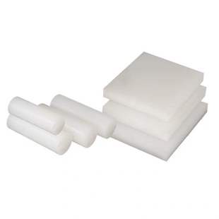 进口白色PVDF板棒钢氟龙耐酸碱聚偏二氟乙烯板棒乳白色半透明