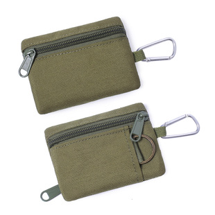 户外军迷零钱包便携迷你小挂包卡包实用腰包收纳钥匙包耳机证件包
