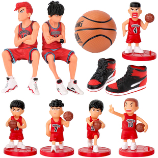 生日插件配件模型男神 饰摆件男孩篮板主题球鞋 网红NBA篮球蛋糕装