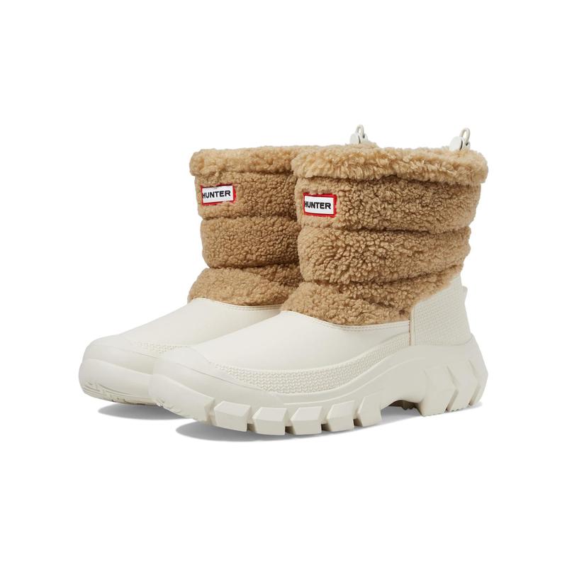 代购 Hunter时尚 户外运动短靴 雪地靴女子套筒加厚保暖防滑防水冬季