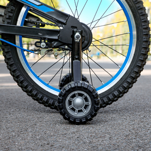 儿童自行车辅助轮通用配件大全小孩12141620寸学单童车护平衡轮子