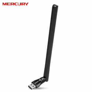 MERCURY水星 UD6H 电脑WiFi信号接收发射器 双频5G免驱USB无线网卡650M台式