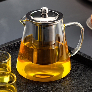 天喜玻璃茶壶家用过滤泡茶壶大容量水壶耐热玻璃壶花茶红茶煮茶壶