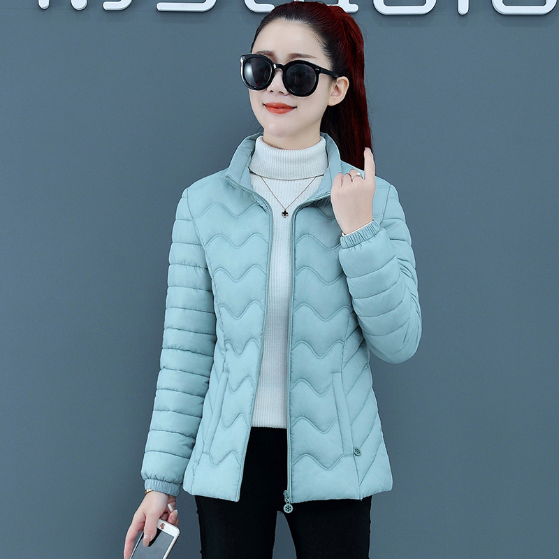 洋气小棉袄短款 冬季 轻薄羽绒棉衣外套 韩版 棉服女2022年最新 修身 款