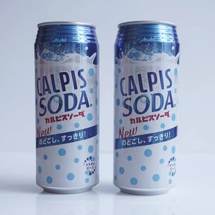 soda发酵乳酸菌风味汽水饮料500ml 朝日可尔必思calpis 日本进口
