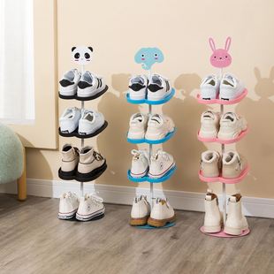 儿童鞋 省空间简易收纳塑料鞋 柜窄款 架 架门口小型可爱宝宝室内小鞋