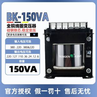 150VA 天正电气TENGEN 220110 BK系列控制变压器 24V 380