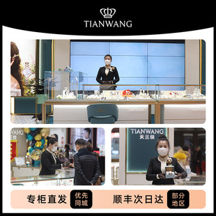 天王博雅系列时尚 专柜直发 男女表钢带石英手表3528 商场同款