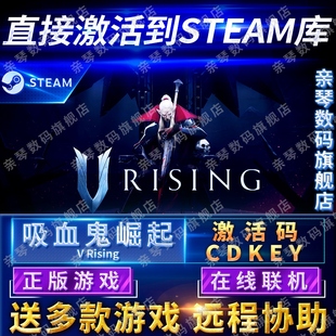 Steam正版 吸血鬼崛起V夜族崛起激活码 Rising电脑PC中文游戏 CDKEY在线联机国区全球区V