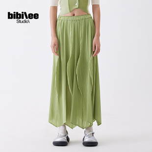 气质立体造型长裙BBL260 STUDIO设计师品牌 24新款 个性 BIBILEE