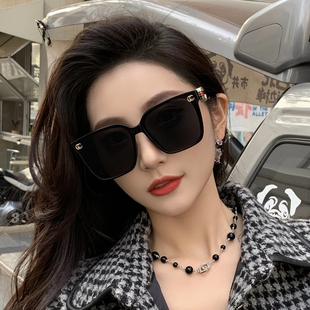 墨镜女2024新款 时尚 防紫外线高级感网红个性 海边太阳镜显脸小 韩版