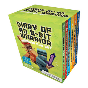 Diamond 书籍 Box 日记 Warrior Set 英文版 英文原版 进口英语原版 Bit 小说 8位战士钻石盒套装 Diary