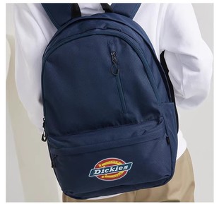 潮牌迪克斯帝客背包大容量双肩包运动休闲多口袋学生书包纯色 时尚