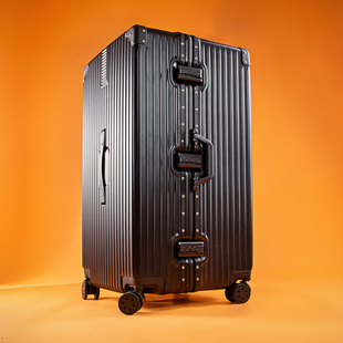 皮箱子特大号旅行箱60寸 超大行李箱男大容量拉杆箱女学生铝框密码