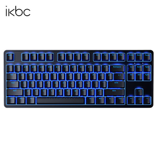 ikbc蓝牙键盘机械键盘无线键盘C87C104樱桃键盘办公键盘cherry轴