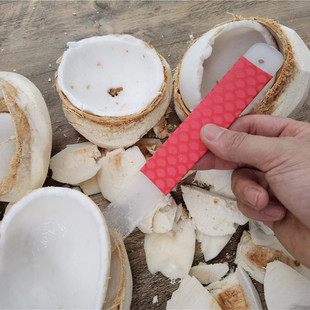 兰妹子椰子蛋软刀开椰子神器开椰子蛋工具挖取椰肉神器椰子开壳器