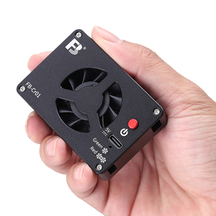 相机直播散热器Cr01索尼A7M4A7C ZVE1 XT4佳能R6散热风扇 A7S3