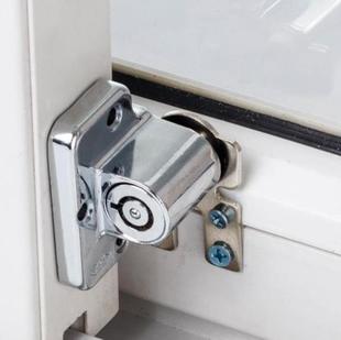 位移防盗固定器平移推拉门窗移动铝合金玻璃妨碍移门锁锁扣门道